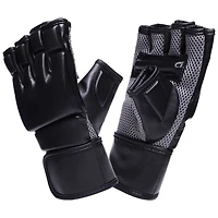 GoZone 5oz MMA Kickboxing Gloves – Black/Grey