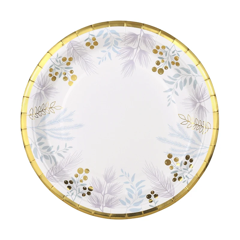 12 9IN RD PLATES WW - FRENCH