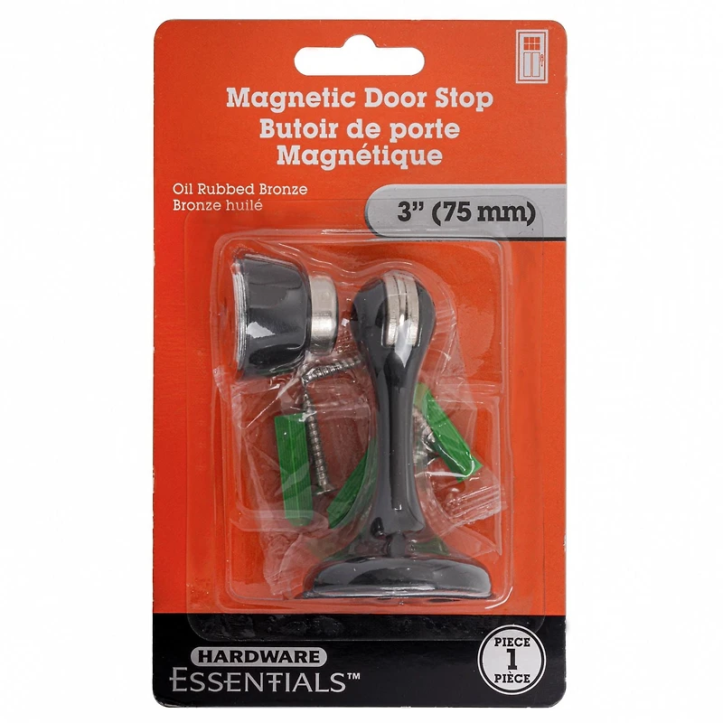 MAGNETIC DOOR STOP - OIL RUBBED BRONZE