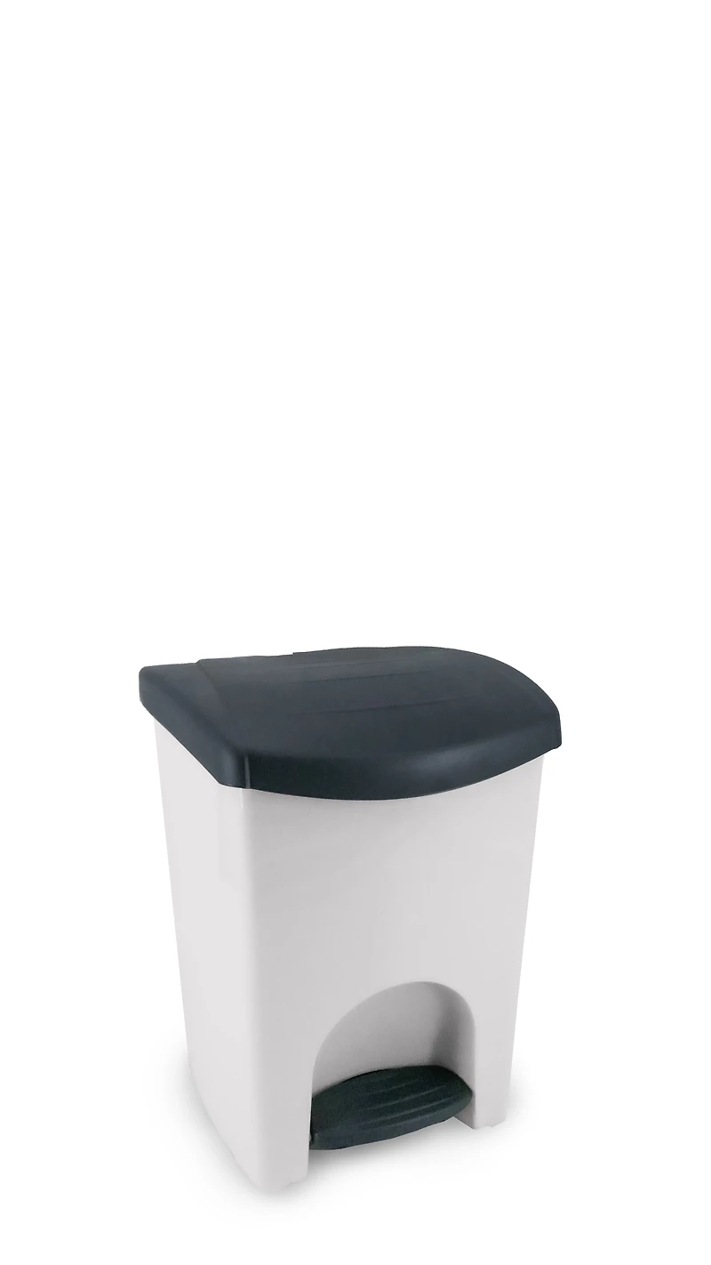 Poubelle en plastique et poubelle de recyclage Step N' Sort de 50 L avec bac amovible de 10 L