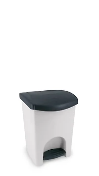 Poubelle en plastique et poubelle de recyclage Step N' Sort de 50 L avec bac amovible de 10 L