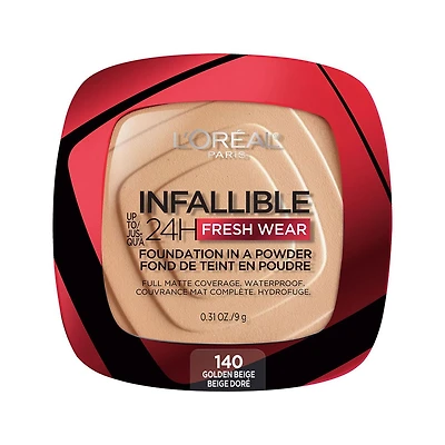 L'Oréal Paris Fond de Teint en Poudre Infallible 24H Fresh Wear Fond De Teint En Poudre Mat