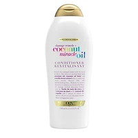OGX Extra Strength Damage Remedy + Coconut Miracle Oil Conditioner for Dry, Frizzy or Coarse Hair, Hydrating & Flyaway Taming Conditioner, Paraben-Free, Sulfate-Free Surfactants, 750 mL