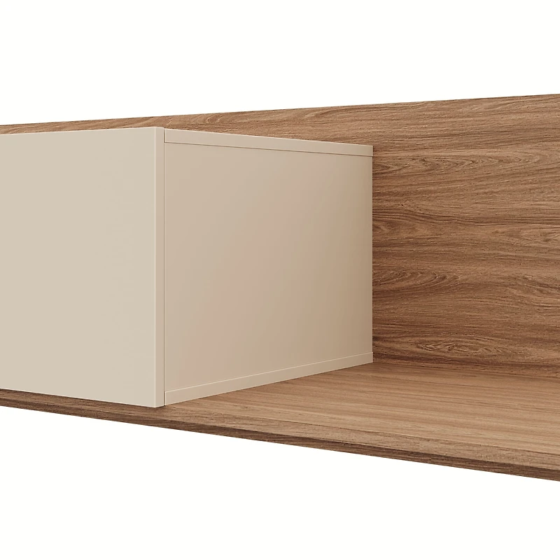 Meuble TV extensible (66-108 po) Nexera Noa, Noyer