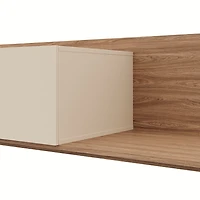 Meuble TV extensible (66-108 po) Nexera Noa, Noyer