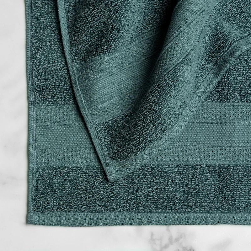 hometrends Solid Washcloth, Light Teal