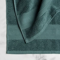 hometrends Solid Washcloth, Light Teal