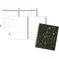 Mead Large Garden Party Dark 2024 Weekly/Monthly Planner