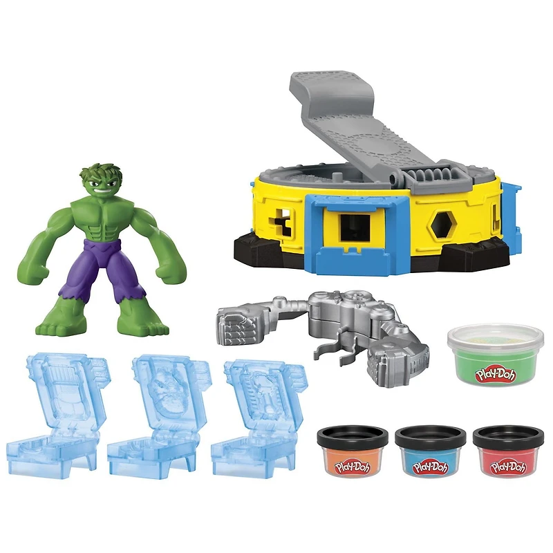 Play-Doh Marvel Hulk Écrase tout À partir de 4 ans