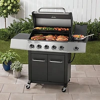Expert Grill 5-Burner Propane Gas Grill with Side Burner