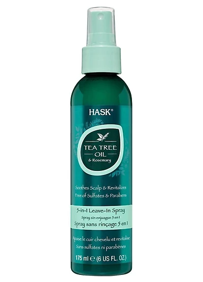 Hask Tea Tree Oil & Rosemary Invigorating 5-in-1 Leave-In Spray