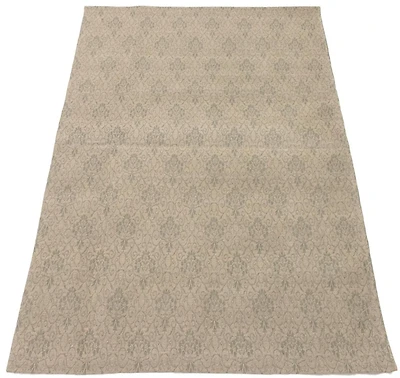 ECARPETGALLERY 4'9" x 6'9" Contemporary Collage Handmade Area Rug for Living Room, Dining Room and Bedroom in Grey