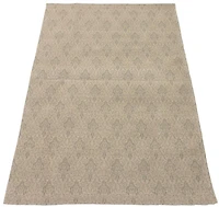 ECARPETGALLERY 4'9" x 6'9" Contemporary Collage Handmade Area Rug for Living Room