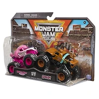 Monster Jam, Official Monster Mutt Poodle Vs. Scooby Doo Die-Cast Monster Trucks, 1:64 Scale, Kids Toys for Boys Ages 3 and up