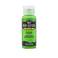Peintures acryliques multisurface fini satiné FolkArt, 59 ml Vert lime Peinture Multi-Surfaces