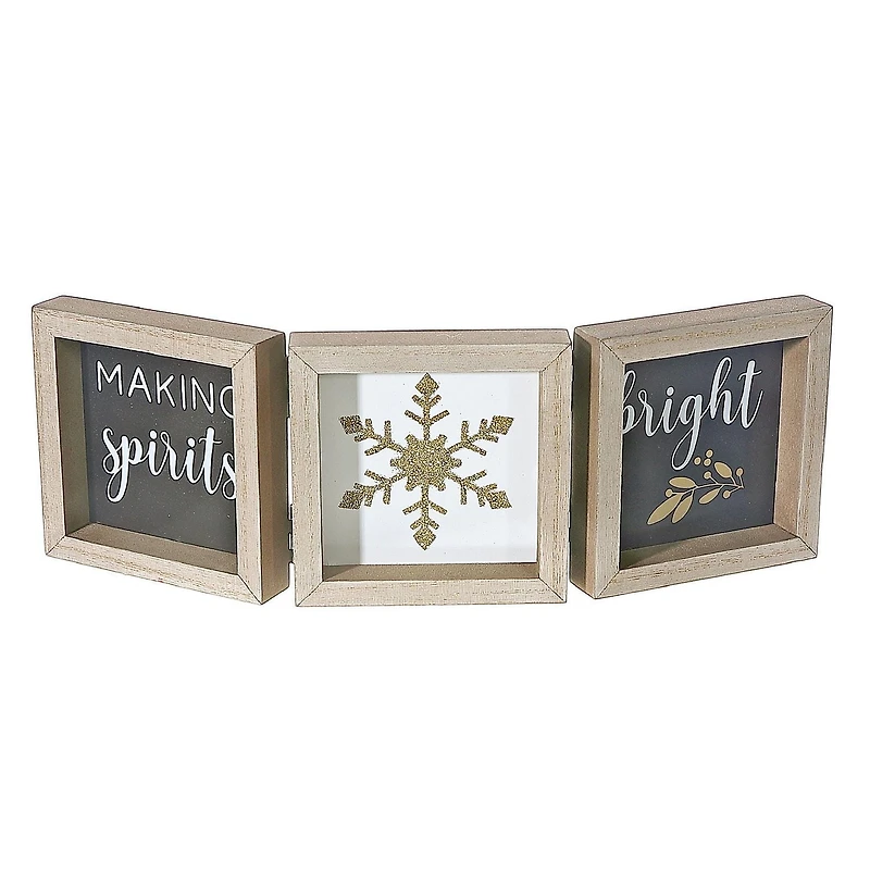 Christmas Black Snowflake Faisant Des Esprits Brillants