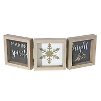 Christmas Black Snowflake Faisant Des Esprits Brillants