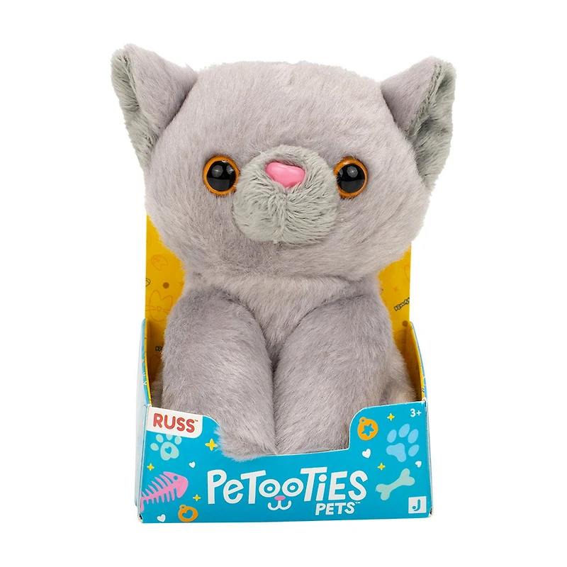 Russ Berrie Petooties - Chat British Shorthair 4 pouces S25