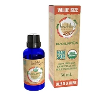 Buhbli Organics - Organic Eucalyptus Essential Oil, 50ml VALUE SIZE
