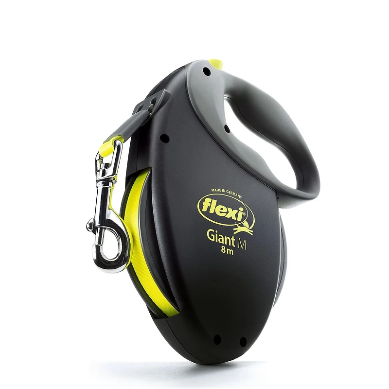 Flexi Giant Moyen 8m Bande Rétractable Chien Laisse