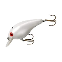 Cotton Cordell C7807 Big O Square Lip Crankbait, 3", 3/8 oz, Pearl/Red Eye, Available in two sizes