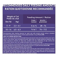 Purina ONE +Plus Contrôle des Boules de Poils Poulet, Nourriture Sèche pour Chats 3 kg NB-24M