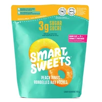 SmartSweets, Peach Rings, 150g