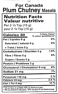 LAZIZA PLUM CHUTNEY MIX 275GM
