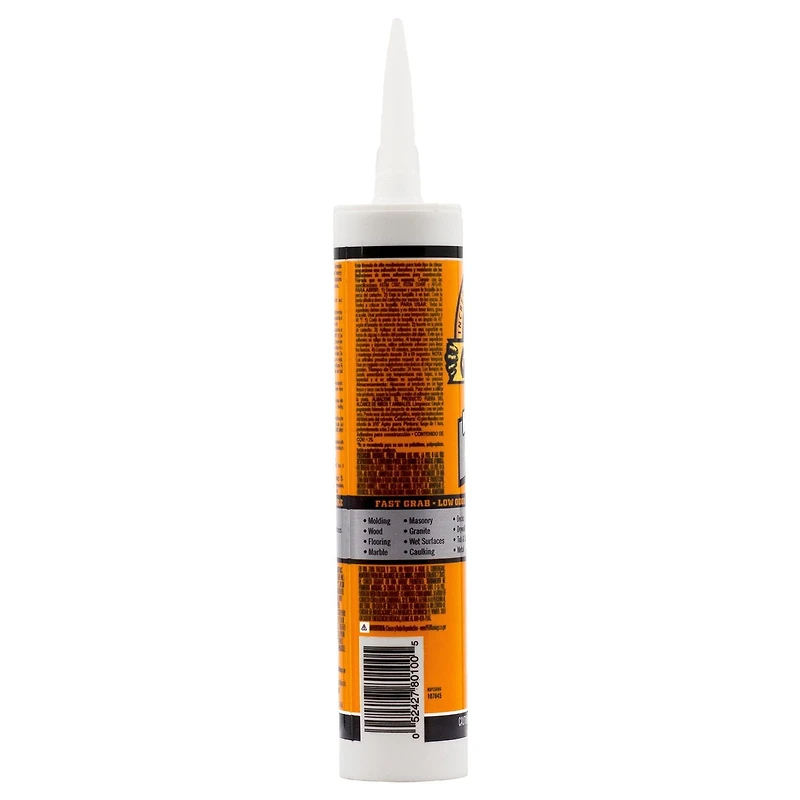 Construction Adhesive, 9oz