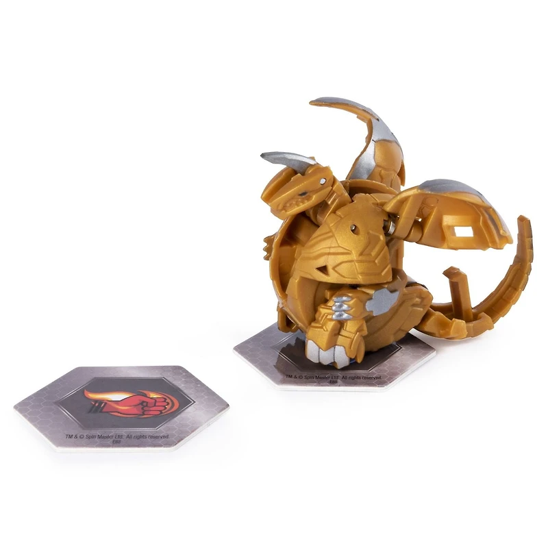 Bakugan, Aurelus Dragonoid, Créature transformable à collectionner de 5 cm, à partir de 6 ans