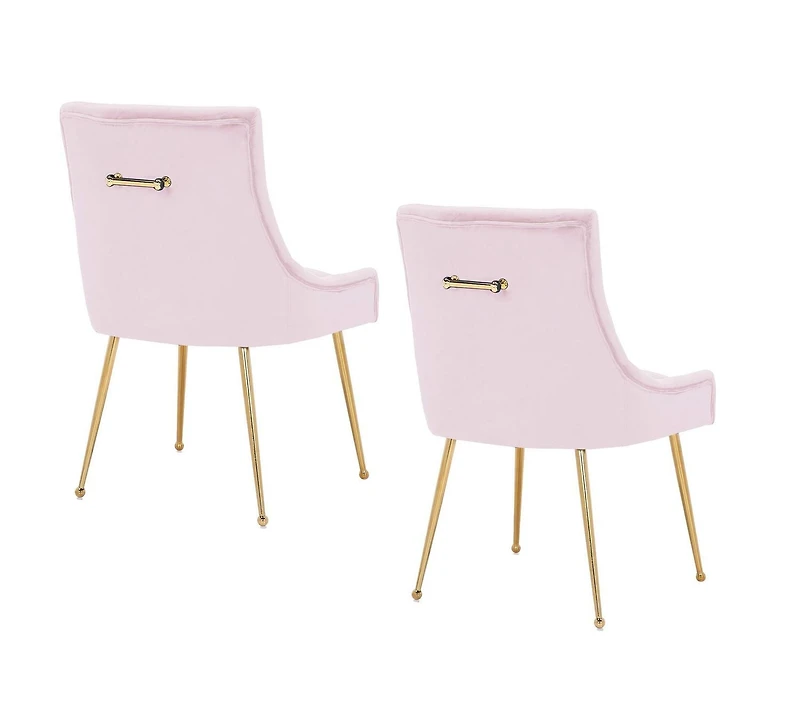 Plata Import Chaise Heye II Rose Set 2