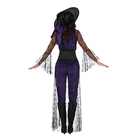 Adult Purple Coven Witch Costume-sizes Small, Medium, Large