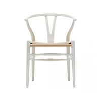 Heavenly Collection White Wood Dining Chair SET OF 3