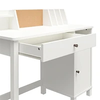 Abigail Kids Desk with Chair, White