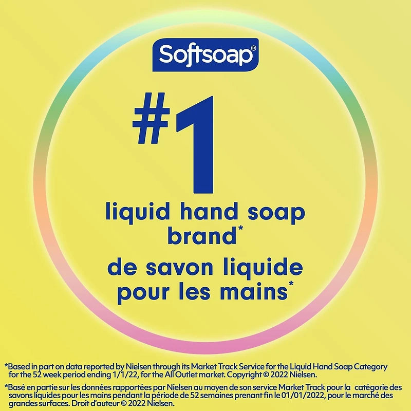 Softsoap Antibacterial Liquid Hand Soap Pump, Fresh Citrus - 332 ML, Liquid Soap