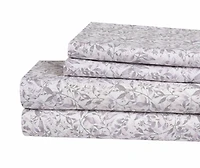 Ensemble de draps en microfibre imprimé de haute qualité 4 pièces