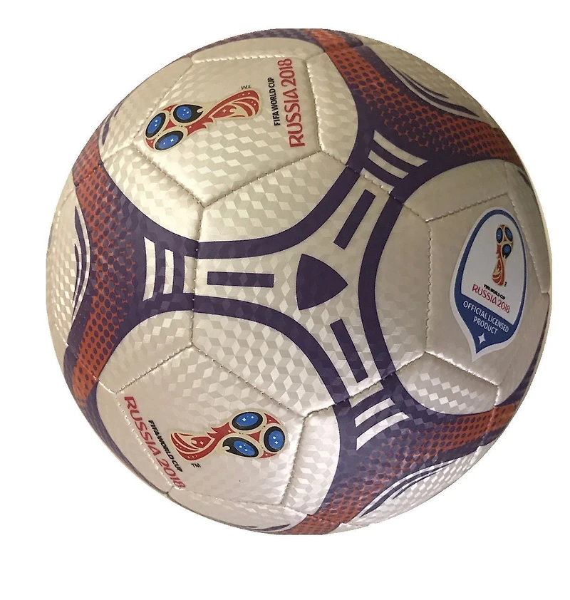 Ballon de Football Coupe Du Monde de la FIFA Russie 2018 - Blanc/Violet