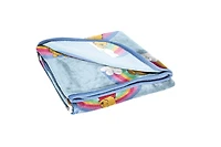 Winnie L'Ourson Jeté en Molleton Toucher Soie pour Enfants, 100 % Polyester