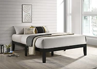 Jackson Queen Platform Bed Frame, Black