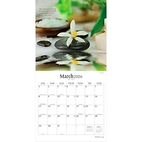 Mindful Living 2026 Square Flap Brush Dance