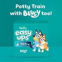 Pampers Easy Ups Girls & Boys Potty Training Pants, Size 6 (4T5T), Peppa Absorbent Training Underwear, Up to 100% Leakproof Day and Night, Hypoallergenic