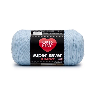 Red Heart® Super Saver® Jumbo Yarn, Acrylic #4 Medium, 14oz/396g, 744 Yards, Durable yarn, wide color range