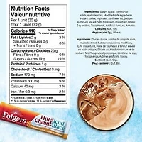 Folgers Hot Or Iced Caramel Drizzle Instant Latte 4 Sachets 120g, 4 x 30g Sachets (Total 120g)