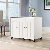 Sauder® Sauder Select Sewing/Craft Cart, Soft White, 414873