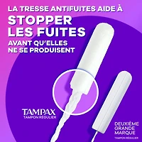 Tampax Radiant Tampons Multipack, with LeakGuard Braid, Regular/Super Absorbency, Unscented, 28CT