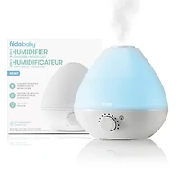 Frida Baby - BreatheFrida 3-in-1 Humidifier Diffuser Nightlight Diffuser and Nightlight, Soothing Cool Mist Vaporizer for Baby