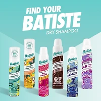Batiste Dry Shampoo Spray, Bare Scent, Refresh Hair and Absorb Oil Between Washes, Waterless Shampoo for Added Hair Texture and Body, 200-ml, Batiste Instant Hair Refresh