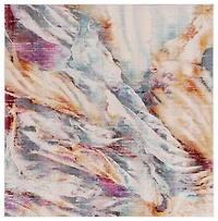 SAFAVIEH Rainbow Kiro Tapis Abstrait Intérieur/Extérieur