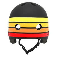 Krash! casque pour jeunes Full Speed ​​Retro Stripes Convient aux tailles 54-58 cm