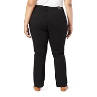 Levi Strauss Signature.MC Jean droit mi-taille Plus pour femme